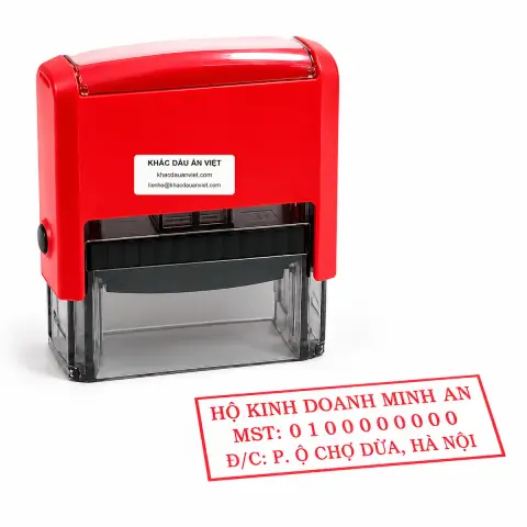 Dấu vuông hộ kinh doanh